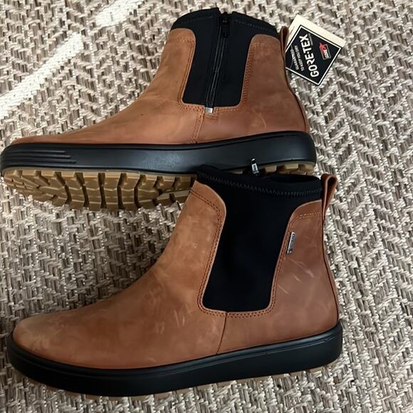 ECCO Soft 7 Tred GORE-TEX Waterproof Chelsea boot sz womens 11-11.5 - Picture 2 of 6